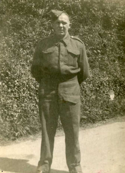 Harry Clark in Uniform