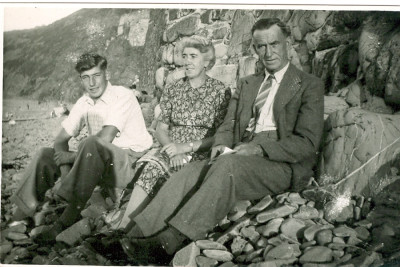 Leonard Bluck with Marwood and Kate Martin N.Devon.