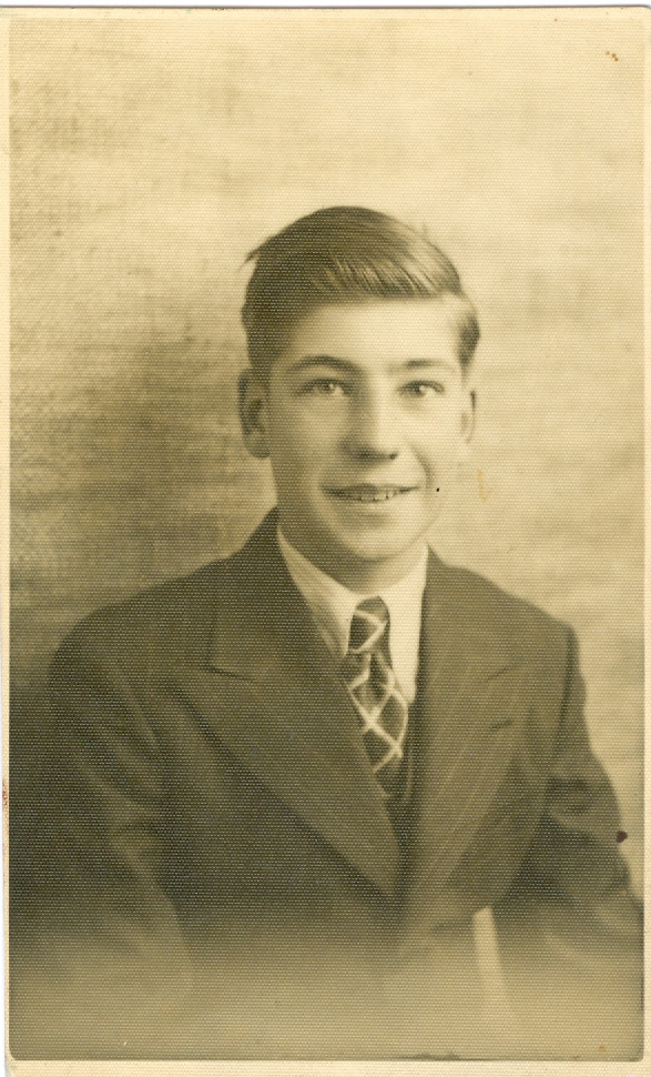 Leonard Bluck aged 16 years.