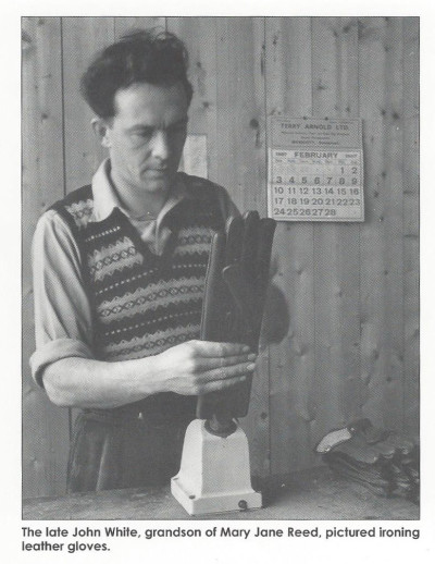 John White Ironing Gloves