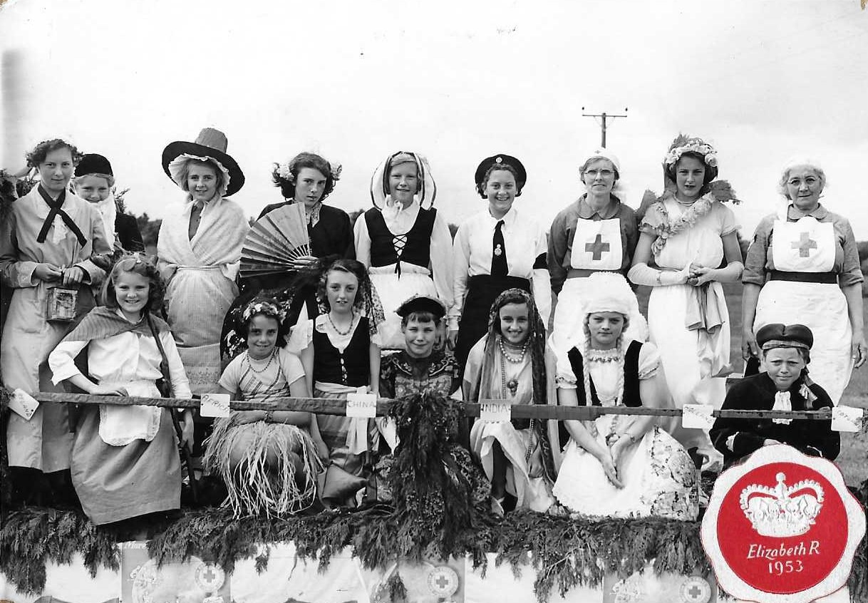 1953 Coronation : Red Cross Float