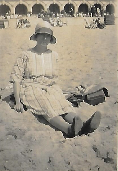 Young Woman on Beach