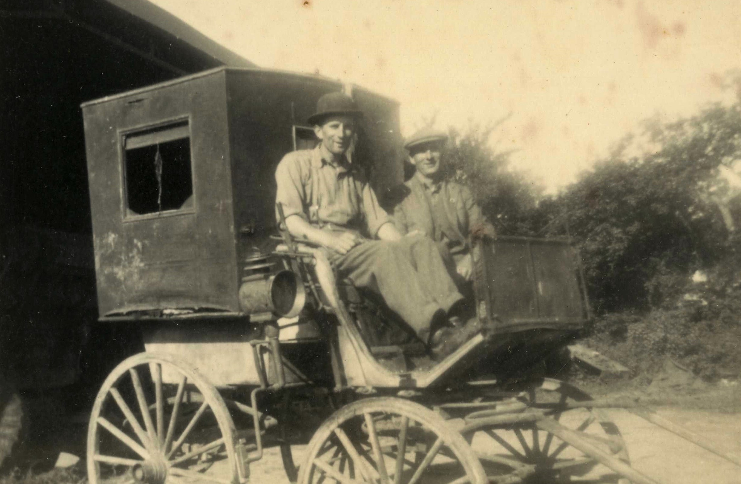 Old Brougham Carriage