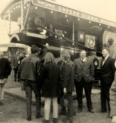Herbert (Herbie) Lock at a steam rally