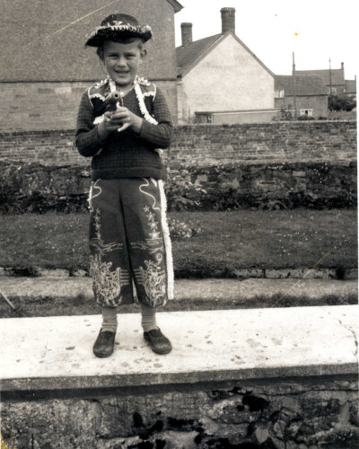 Paul Lock in Cowboy Outfit