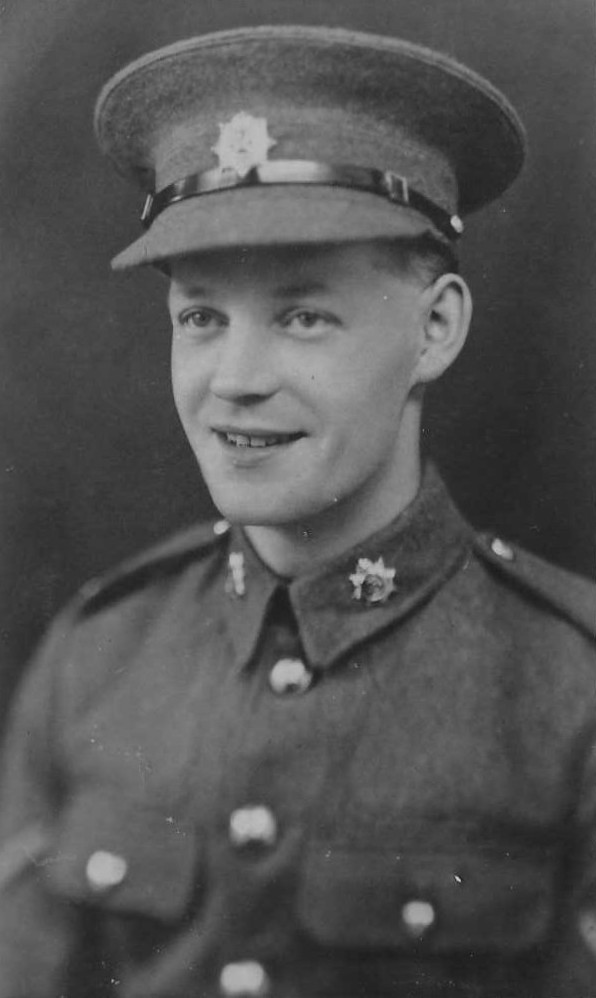 Young soldier in uniform