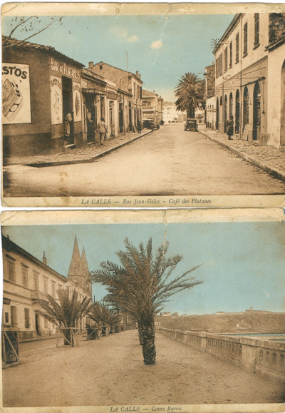 Post cards brought home from WW2 posting abroad.