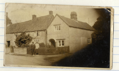 Medieval building on corner of Orchard Lane