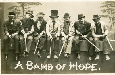 Band of Hope Postcard - post card front