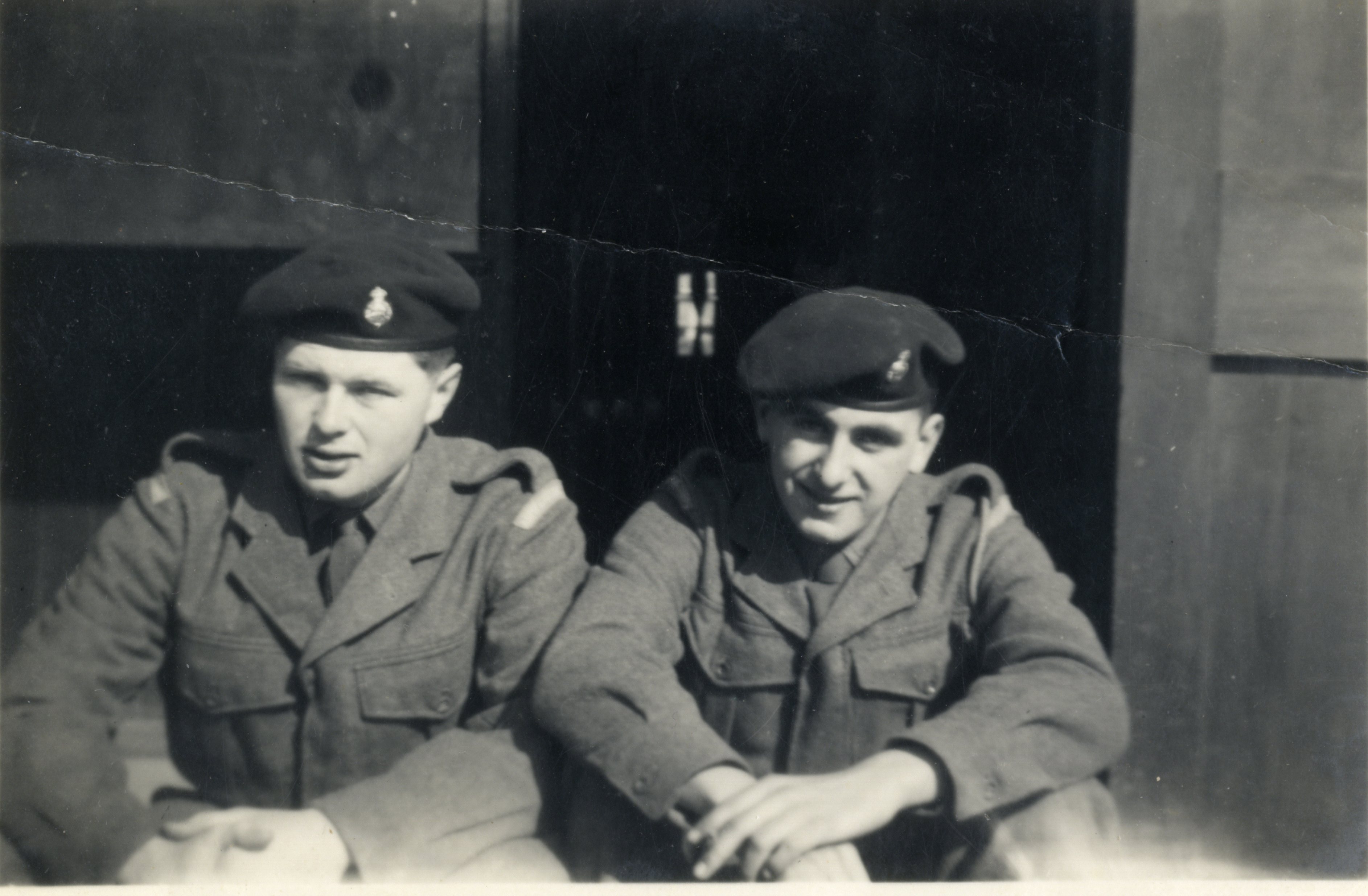 Graham Bradford in Army Uniform