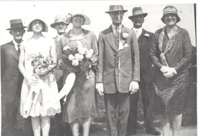 Wedding of Eva Barrett and Douglas Male