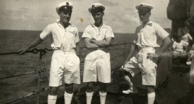 On board HMS Devonshire