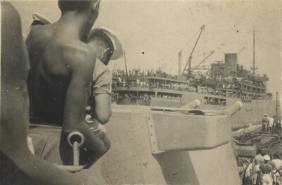 Royal Navy Ships at sea