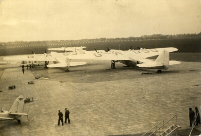 Planes on air base WW2