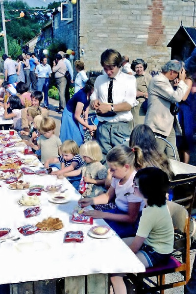 Street Party table