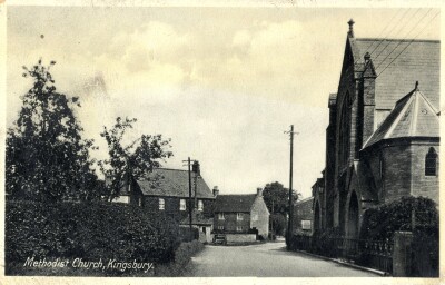 Post Card of Methodist Church