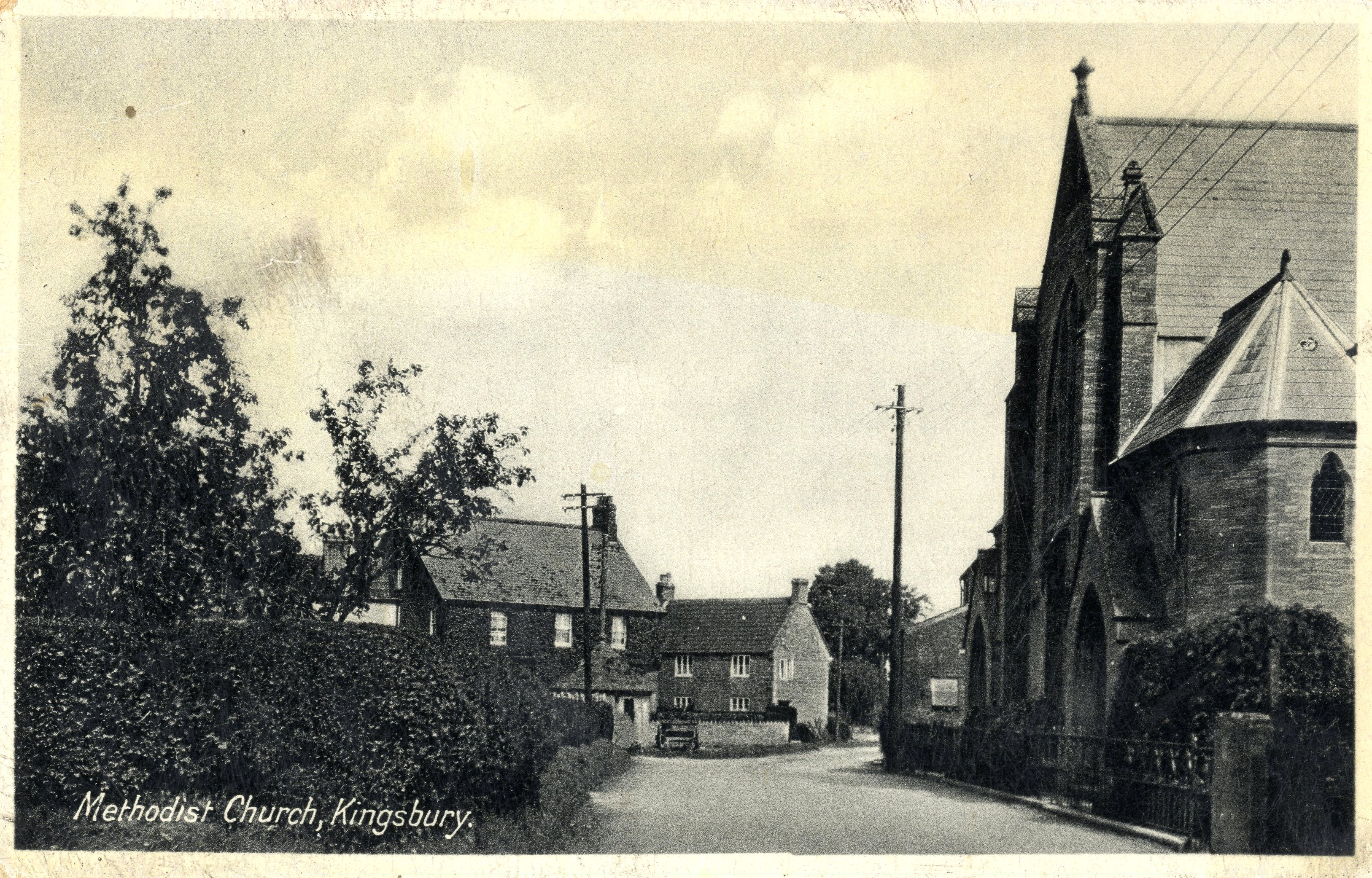 Post Card of Methodist Church