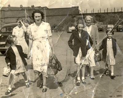 The Vaughan family on a day out