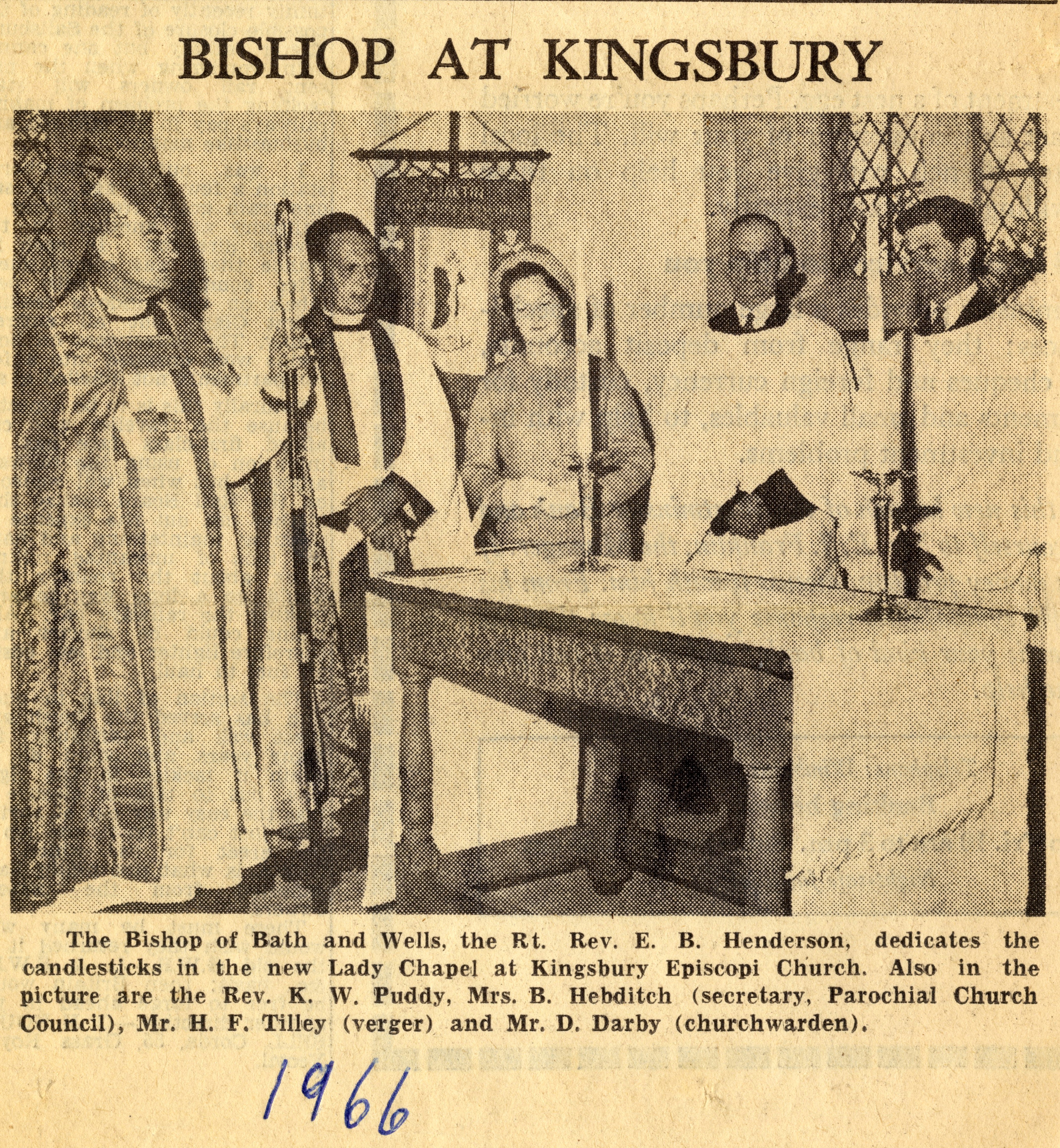 The Bishop at St.Martin's