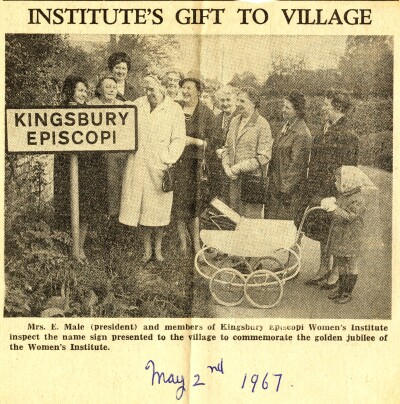 Village Sign Presentation