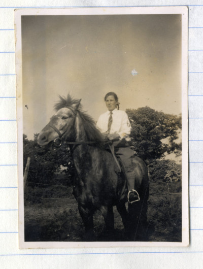 Girl on horse