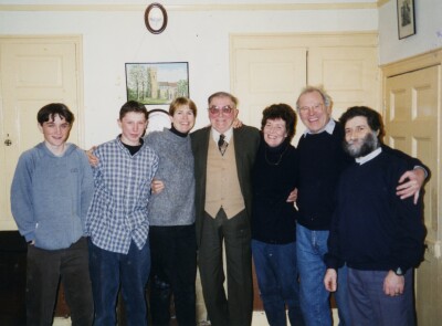 Frank Jennings' 80th Birthday celebration with bellringers