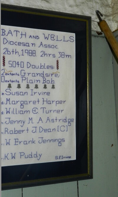 Peal Board for 1988