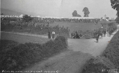 General View West Somerset Yeomanry, Porlock Camp pre WW1