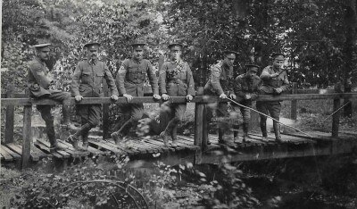 Group of Sargeants with Josiah Hebditch, pre WW1