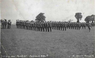 The Church Parade, Porlock Camp, pre WW1