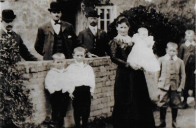 Male Family at Little Lane, early 1900.