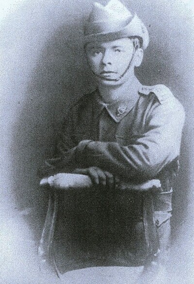 Douglas Say in Australian Infantry Uniform