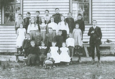 Leonard Say at Toora School, Victoria