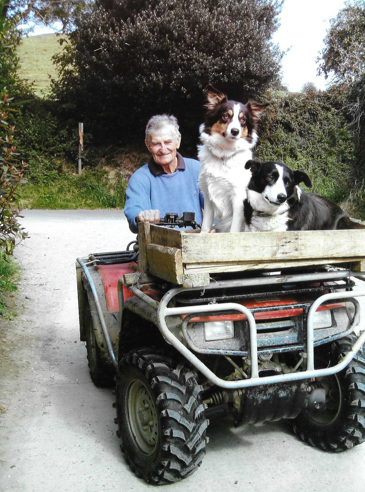 Don Darby and dogs