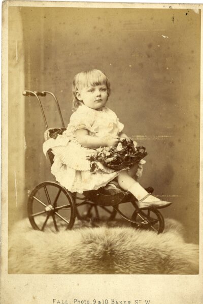 Small child in pram