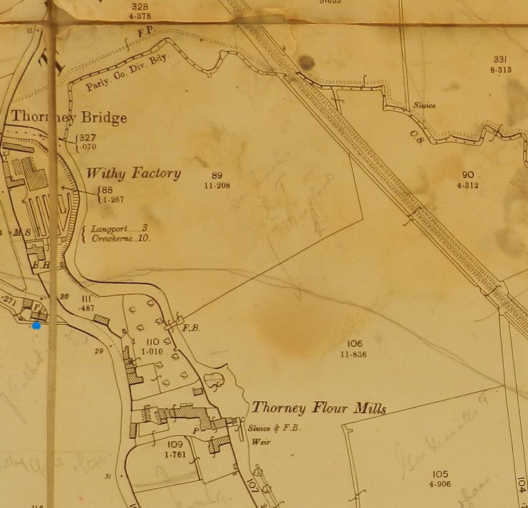 1903 Map of Thorney