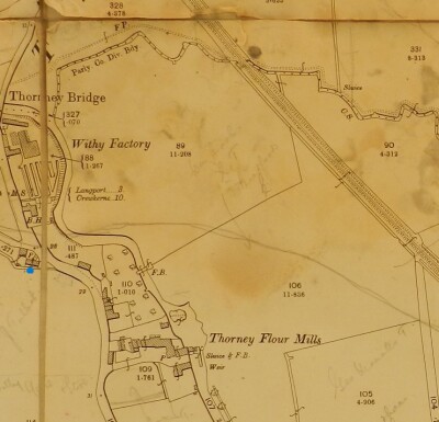 1903 Map of Thorney
