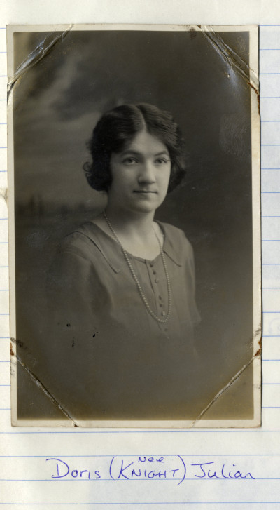 Portrait image of  young woman in best clothes