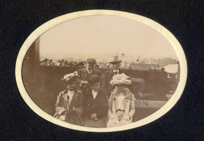 Bradford family group at Yeovil Junction
