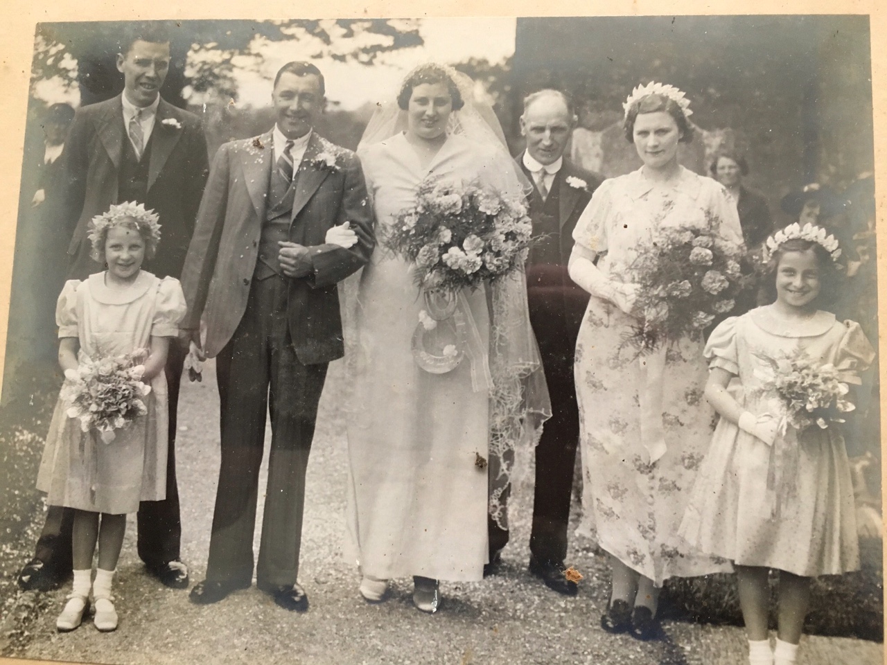 Wedding photo - Lock family of Coxs Farm