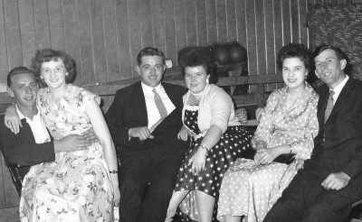 The Lock family on a night out
