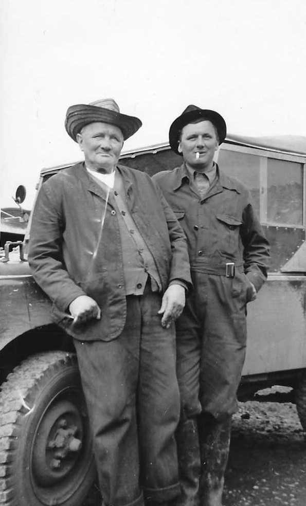 Will and Herbie Lock with Land Rover