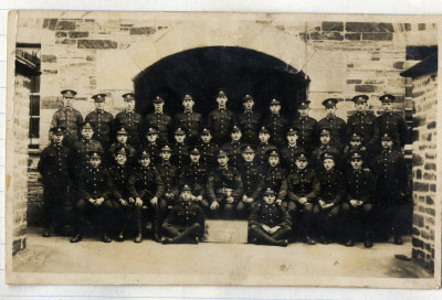 Large group at military barracks 1924-25