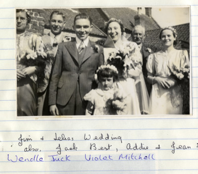 Group wedding photo