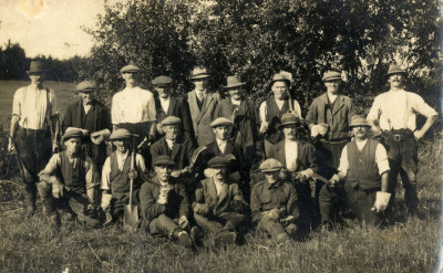Group of Workmen with Tools