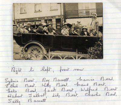Charabanc Outing into Yeovil