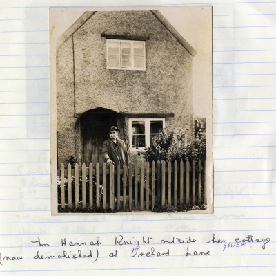Woman at Garden Gate
