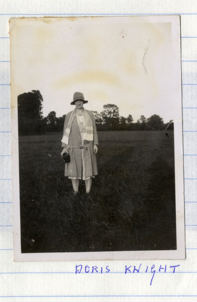 Woman Holding Box Camera