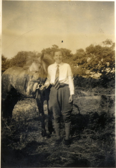 Girl with horse