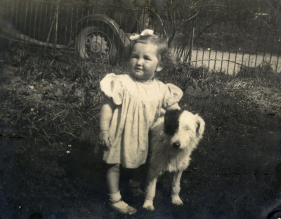 Betty Lock as child